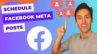 How to Schedule Facebook Posts from Computer, iPhone, Android, 2023