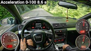 Audi A4 B7 2.0 Tdi S-Line /170 HP/ POV Test Drive #52 /Part 2/