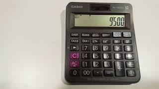 How to use tax+ and tax- button on calculator
