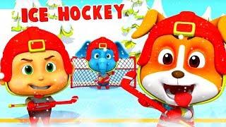 Ice Hockey | Cartoons For Children & Kids | Fun Videos For Babies