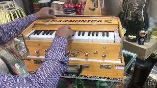 Harmonium checking by Saleem and sons music house 🪕