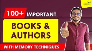 Important Books & Authors | With Memory Tricks