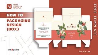 How to Create Packaging Design (Box) in Adobe Illustrator CC 2020