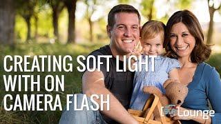 Creating Soft Portrait Lighting with On Camera Flash | Minute Photography