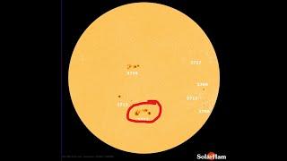 Solar Flare Threat. California Wildfires increasing. Monday night update. 6/17/2024