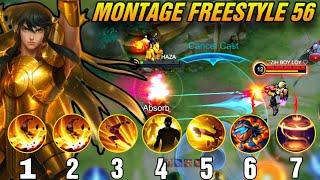 CHOU MONTAGE FREESTYLE 56 Outplay / Highlights / immune / Damage / Mobile Legends