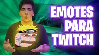 Cómo hacer EMOTES para TWITCH I  En 5 MINUTOS 