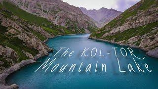 The mountain lake located on 3080m. named Kol-Tor