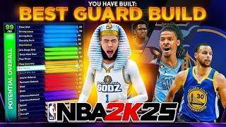 BEST GAME BREAKING GUARD BUILD in NBA 2K25! *NEW* SHARP LOCK BUILD is a DEMIGOD! Best Build 2k25