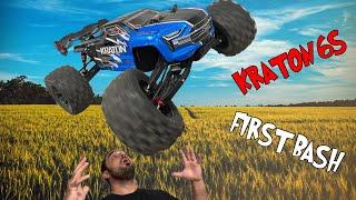 ARRMA KRATON 6s V5 first bash & damage report