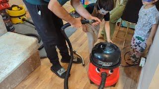 We received a HENRY XL PLUS Vacuum cleaner, used, SMELLY , First Look! HENRY Heros Newest Addition!