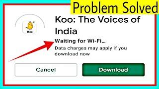 Play Store Waiting For WiFi Problem Solved | google play store setup paused waiting for wifi
