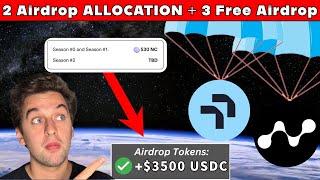 2 Airdrop ALLOCATIONS + 3 Free Airdrops - DO THIS NOW