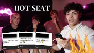 I PUT MY STRAIGHT FRIENDS IN THE HOT SEAT (WE FOUGHT...)