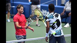 Felix Auger-Aliassime vs Dominic Thiem Extended Highlights | US Open 2020 Round 4