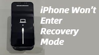 iPhone Won't Enter Recovery Mode? See What You Can Do to Fix It (4 Useful Ways)