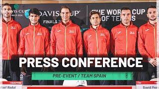 Full Spain Press Conference featuring Rafael Nadal and Carlos Alcaraz