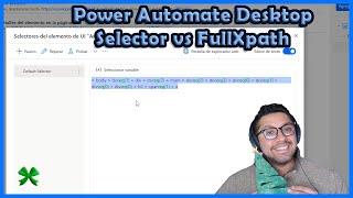 Power Automate Desktop: Selector Web falla || Usar Full Xpath