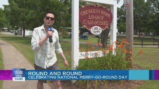 Visiting Crescent Park Looff Carousel for National Merry-Go-Round Day - The Rhode Show