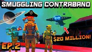 We Smuggled MILLIONS Of ILLEGAL Contraband And Almost DIED! | No Man’s Sky 2022 Gameplay Ep.2