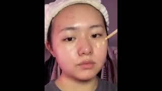 Korean Vs Chinese Vs Japanese  Makeup Tutorial #shorts #makeup #makueptutorial #makeuptips