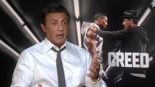 Creed: Sylvester Stallone "Rocky Balboa" Official Movie Interview | ScreenSlam