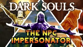 Beating Dark Souls by Impersonating the NPCs