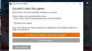 how to fix the fortnite error 10022(several ways)pinky promise to subscribe