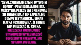 "SYNU, ZMIENIŁAM ZAMKI W TWOIM DOMU!" - POWIEDZIAŁA KOBIETA. MĘŻCZYZNA PRZEZ 5 LAT OPIEKOWAŁ SIĘ...