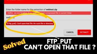 ftp_put(): Can't open that file: No such file or directory in 000Webhost