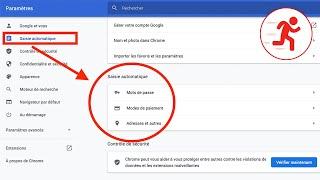 Supprimer la saisie automatique sur Google Chrome