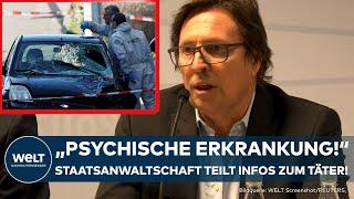 MANNHEIM: Pressekonferenz der Staatsanwaltschaft und Polizei - Hintergründe zum Täter und Motiv