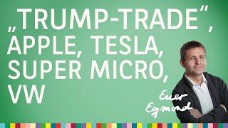 „Trump-Trade“, zudem Apple, Tesla, Super Micro, Volkswagen – Euer Egmond vom 16.07.2024