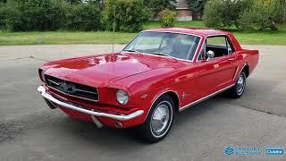 Lot #0005: 1965 Ford Mustang | Strathcona County, AB | Closes 09/18/20 | Century Auctions