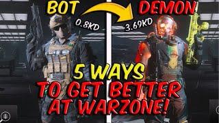 5 WAYS TO GET BETTER AT WARZONE 3! (Tips & Tricks)