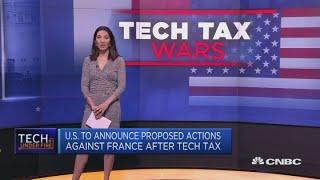 US trade representative to publish investigation into French digital tax | Squawk Box Europe