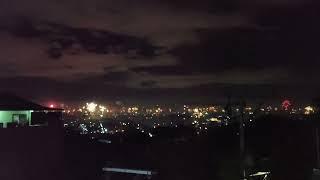 Part 1 Philippines New Year's Fireworks ~Happy New Year Welcome 2022