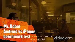 Android vs iphone which is faster ft. Mr. Robot | iphone benchmark test | iphone comparision