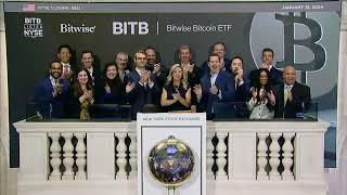 Bitwise Asset Management, Inc. Rings The Closing Bell®