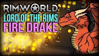 RimWorld Lord of the Rims Dwarves Mod - The Fire Drake Dragon