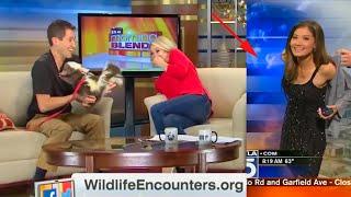 Funniest TV News Bloopers of 2021