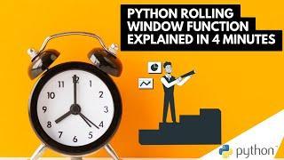 Python Rolling Window Functions explained in 4 minutes