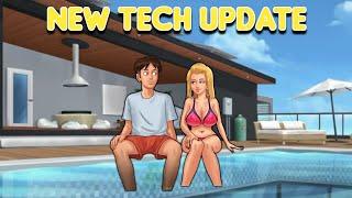 Summertime Saga new tech update 0.20.18..||Missy new house ||