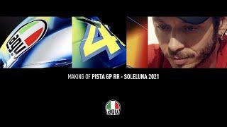 Valentino Rossi’s AGV Pista GP RR SOLELUNA 2021 | The making of