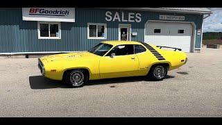 1972 Plymouth Road Runner 440 4 Speed for sale at Pentastic Motors