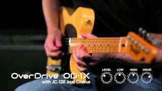 BOSS OD-1X Overdrive Demonstration [BOSS Sound Check]