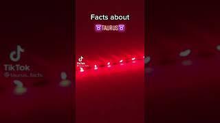 Taurus tiktok @taurus.facts