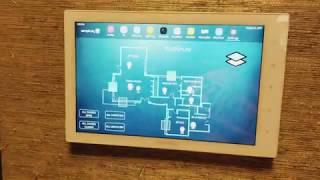 Crestron Smart Graphics UI with Floorplan