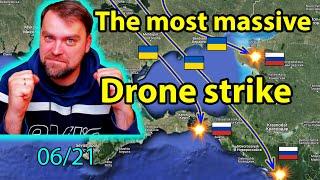 Update from Ukraine | Massive Ukrainian Drone Strike Rocks Ruzzian Bases and Oil refineries