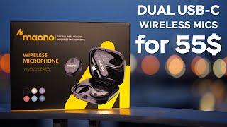 Cheap Dual Wireless Mic For Your Smartphone - Maono WM620 Review